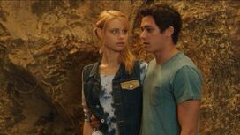 Lyla and Zac in Trident Cave