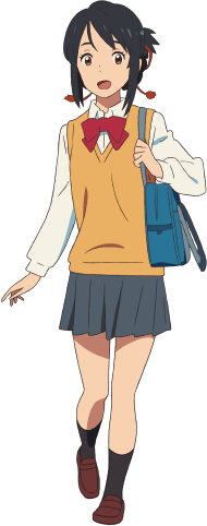 Thanatos Arts - Character: Mitsuha Anime: Kimi no na wa I went to the  japanese premiere of Your Name and it was amazing ^-^ I neeeeed to make  this! I will sew