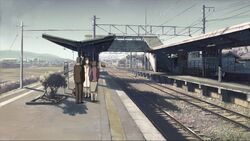 Iwafune Station Makoto Shinkai Wiki Fandom