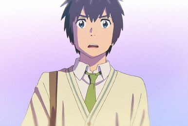 The main characters' eyes in Your Name and Weathering with You are Blue  and Orange in each work. : r/KimiNoNaWa