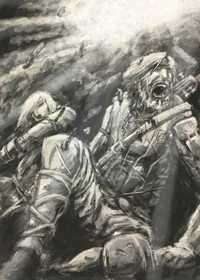 Interpretation of Sappers (Fiddler on the right) by slaine69 