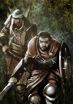Interpretation of Corabb and Tarr by Slaine69 