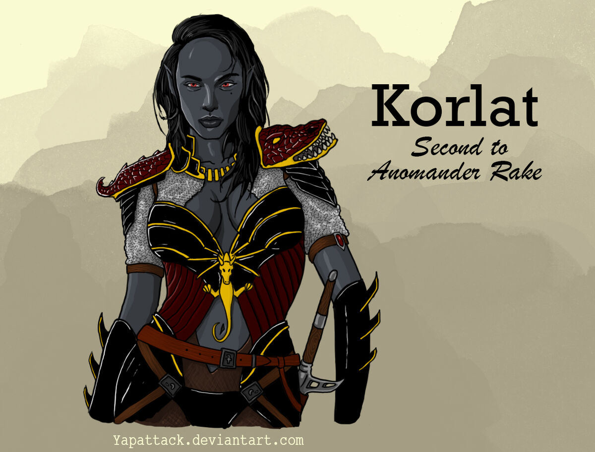 Korabas (Malazan) vs LOTR characters.