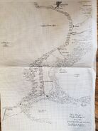 Raraku and Pan'Potsun Odhan Map by Steven Erikson