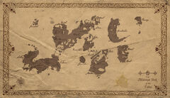 World map by Corporal Nobbs