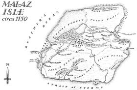 Map Malaz Isle