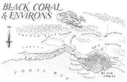 Map Black Coral