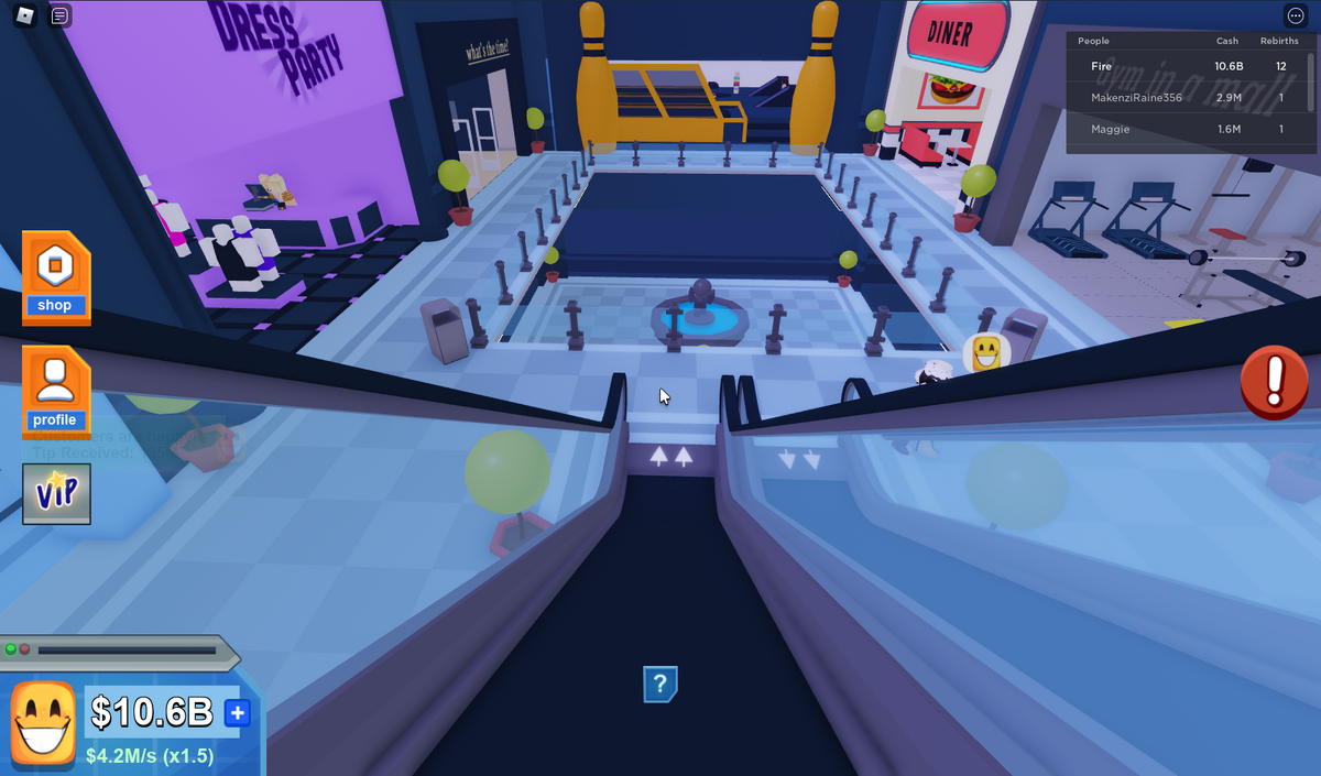 Mall, Roblox Mall Tycoon Wiki