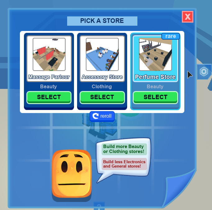 Stores Roblox Mall Tycoon Wiki Fandom - how to check roblox's inventory