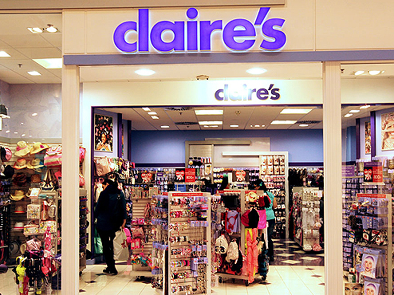 Claire's in Fashion Brands 