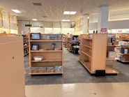 Upper-level part of the bedding area.