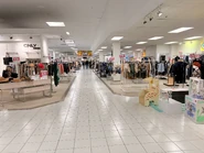 Lower-level children's Clothing and Women's Clothing departments.