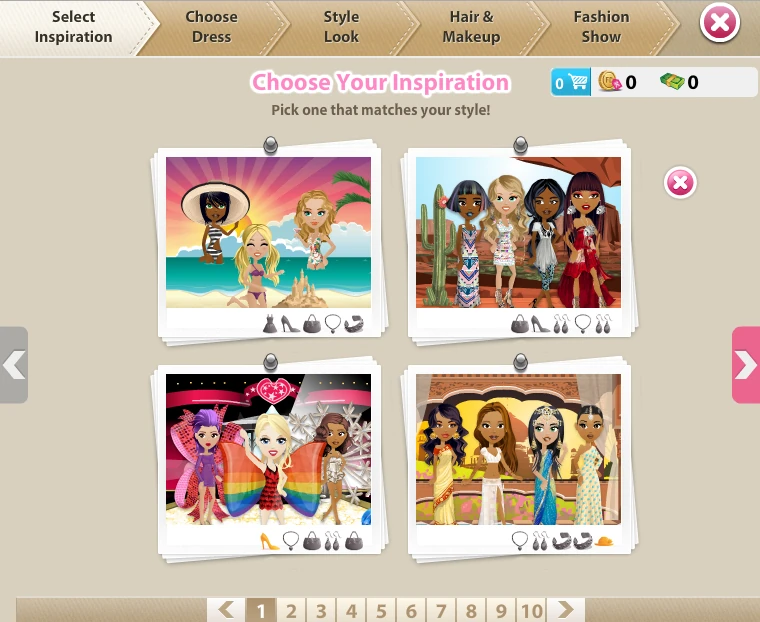 fashion show dress up game 3-in-1 Dress Up Game Set: Princess Fashion Show main image 0