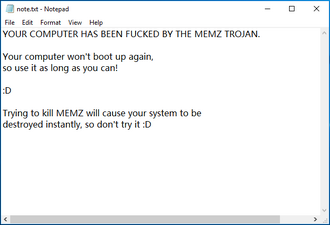 MEMZ | Malware Database Wikia | Fandom