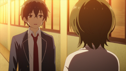 Mizuto Holds Yume's Shoulder 🥰  Mamahaha no Tsurego ga Motokano datta  Episode 4 - BiliBili