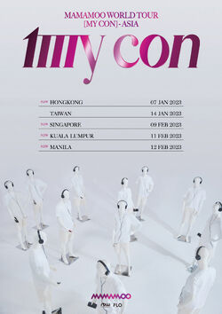 MAMAMOO WORLD TOUR [MY CON] - ASIA | MAMAMOO Wiki | Fandom