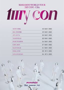 MAMAMOO WORLD TOUR [MY CON] - LOS ANGELES | MAMAMOO Wiki