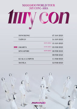MAMAMOO WORLD TOUR [MY CON] - ASIA | MAMAMOO Wiki | Fandom