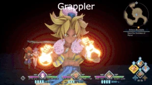 Phenomenal Fist as depicted in the 3D version.