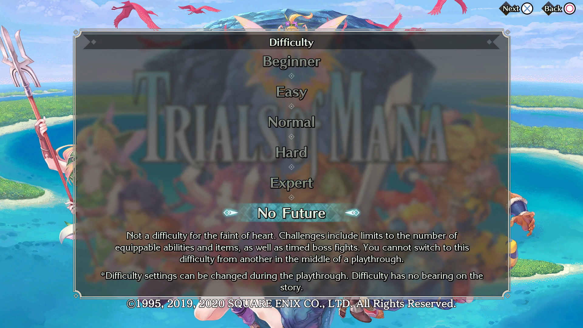 trials of mana difficulty trials of mana difficulty