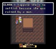 Elman talking to Randi