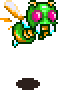 Buzz Bee sprite in the 2D version of Secret of Mana