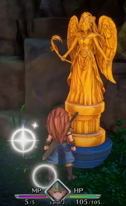 Gold Mana Statue TOM