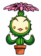 Chibi artwork of Li'l Cactus.