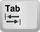 Computer key Tab