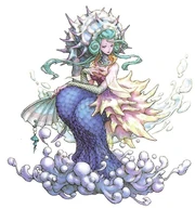 Lady Lusa Luca's concept art in Dawn of Mana