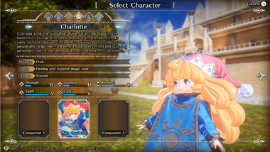 Charlotte Character Select TOM