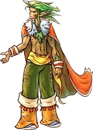 Young King Gauser in Heroes of Mana
