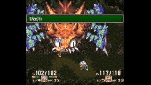 Dash as depicted in the 2D version.