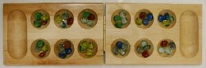 Wooden Mancala board