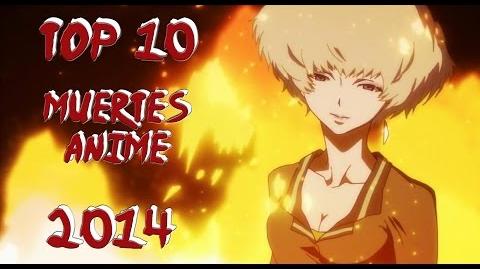 Las 10 mejores muertes del Anime 2014 Top 10