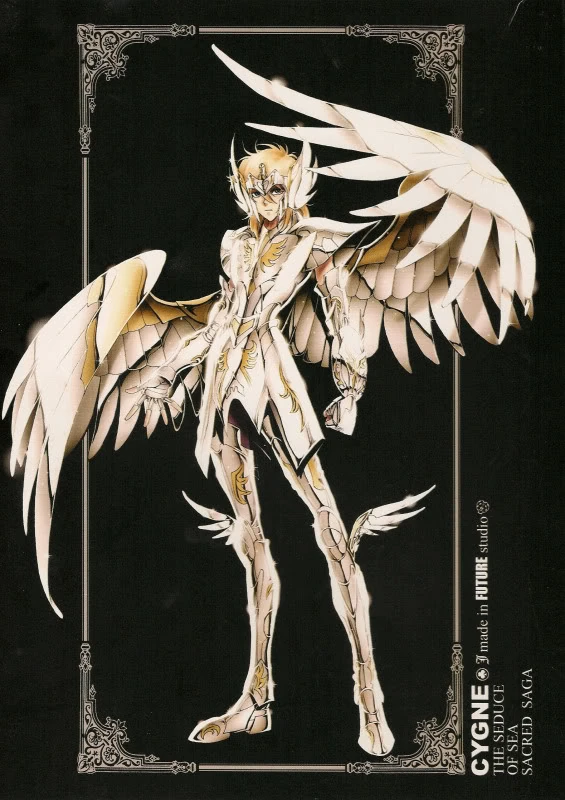 Saint Seiya Myth Cloth Cygnus Hyoga God Cloth | Action Figure Collezionabile 15cm
