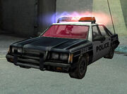 Carcer City police car