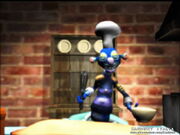 Manhunt1 Post-credits alien-robot chef