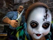 Cash standing over a Babyface Innocentz member with the Knife