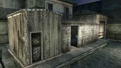 A sanitation depot located in Wooddale Community Enclave.