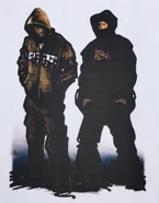 A concept art of the Hoods member. The first one wearing a hoodie would be re-used for the early Innocentz concept art.