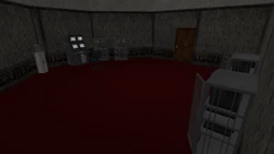 Surveillance room.