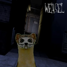Weasel with Innocentz face paint. Note the different font, implying a later loading screen.