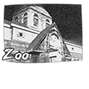 Early render of the Zoo level.