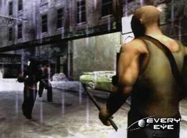 Cash about to fight some Innocentz with a crowbar.