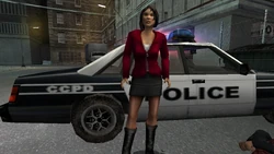 The Journalist during Press Coverage.