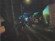 A group of unknown gang members.