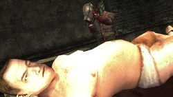 A Perv armed with a Power-Saw.