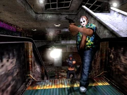 A Babyface and Skully with their revolvers.