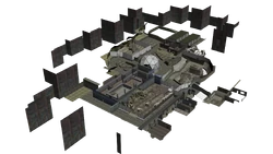 Render of the second zoo area visited in Strapped for Cash.